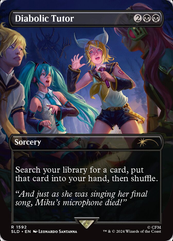 Diabolic Tutor (1592) - Secret Lair Drop (SLD)