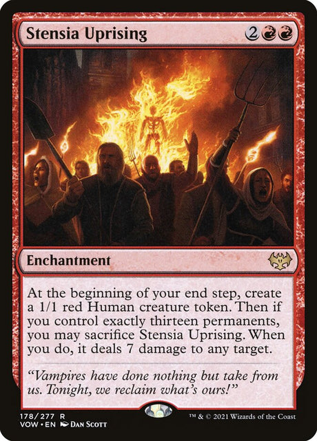 Stensia Uprising (178) - Innistrad: Crimson Vow (VOW)