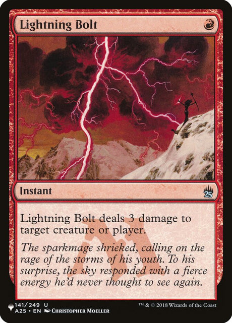 Lightning Bolt (A25-141) - The List (PLST)