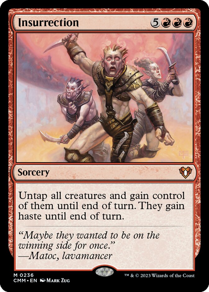 Insurrection (236) - Commander Masters (CMM)