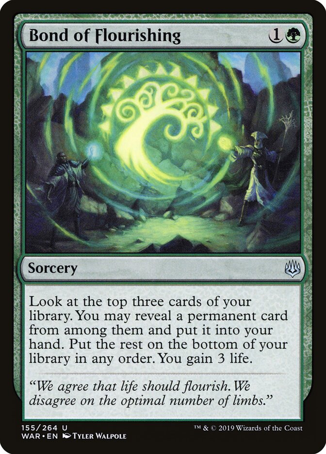 Bond of Flourishing (155) - War of the Spark (WAR)