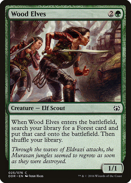 Wood Elves (25) - Duel Decks: Nissa vs. Ob Nixilis (DDR)