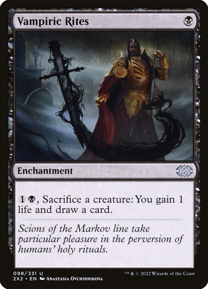 Vampiric Rites (98) - Double Masters 2022 (2X2)