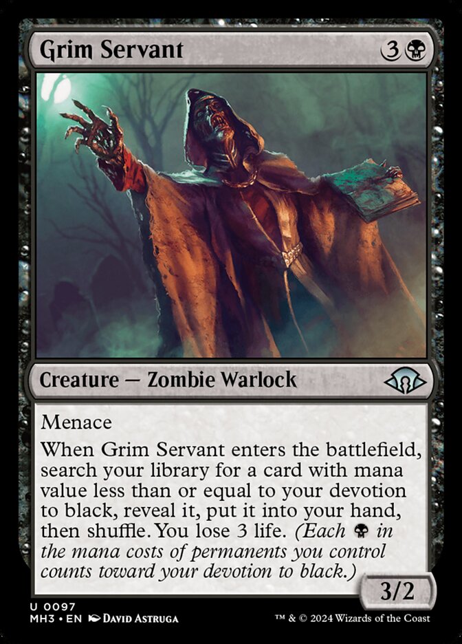 Grim Servant - [Foil] Modern Horizons 3 (MH3)