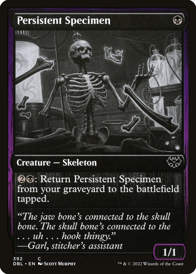 Persistent Specimen - [Foil] Innistrad: Double Feature (DBL)