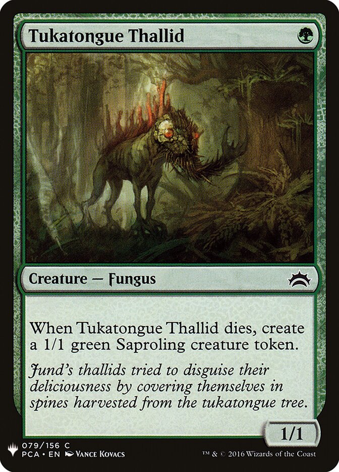 Tukatongue Thallid (PCA-79) - The List (PLST)