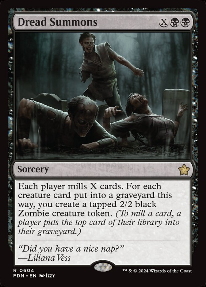 Dread Summons (604) - Foundations (FDN)