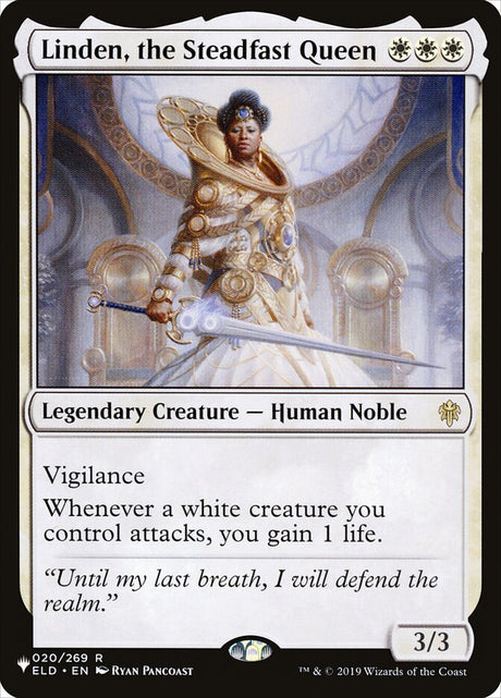 Linden, the Steadfast Queen (ELD-20) - The List (PLST)