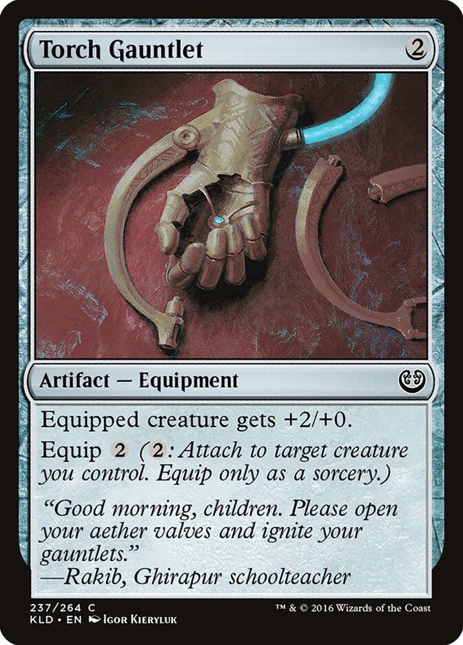 Torch Gauntlet (237) - Kaladesh (KLD)