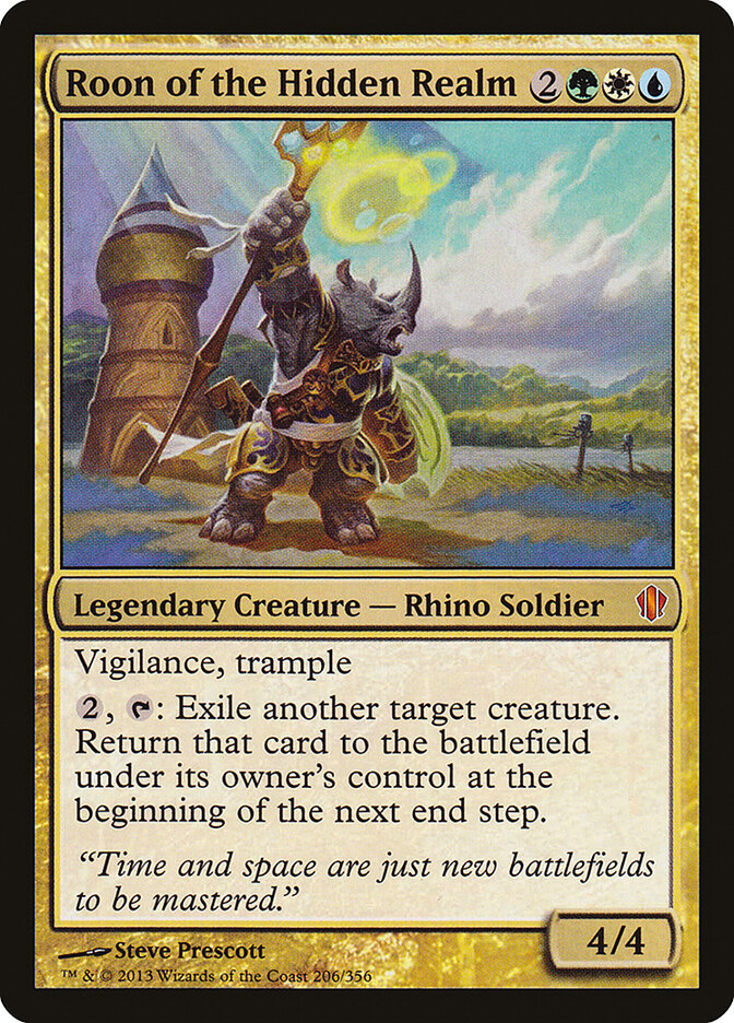 Roon of the Hidden Realm (206) - Commander 2013 (C13)