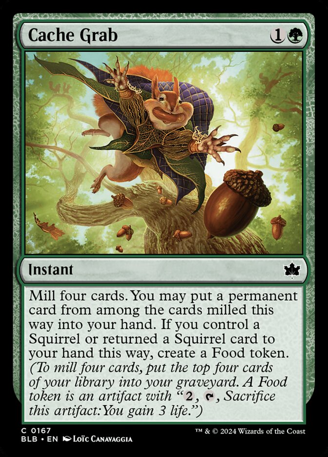 Cache Grab - Bloomburrow (BLB)