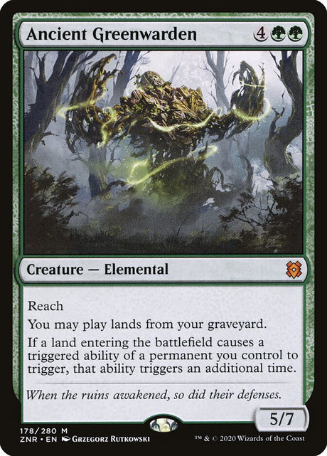 Ancient Greenwarden (178) - Zendikar Rising (ZNR)