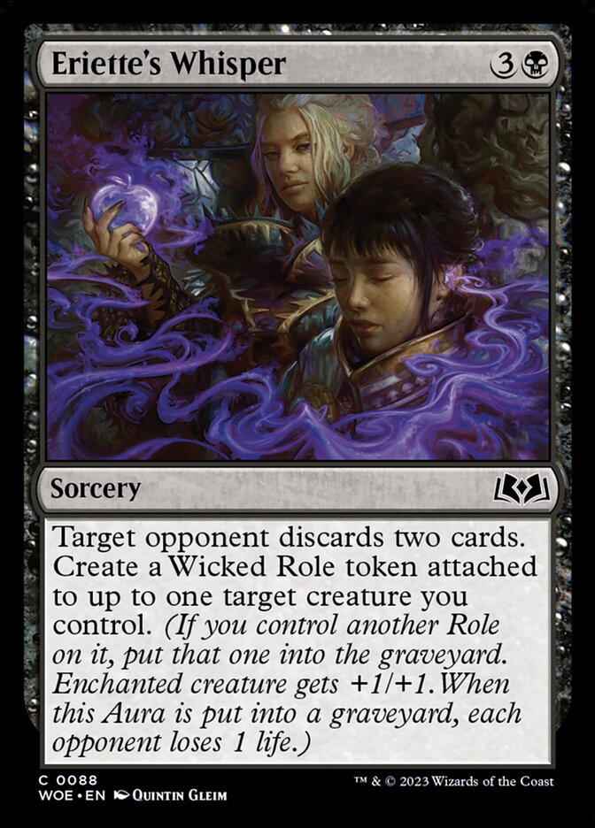 Eriette's Whisper (88) - Wilds of Eldraine (WOE)