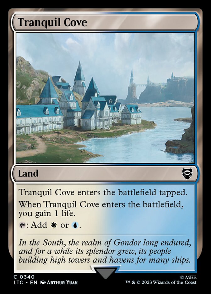 Tranquil Cove (340) - Tales of Middle-earth Commander (LTC)