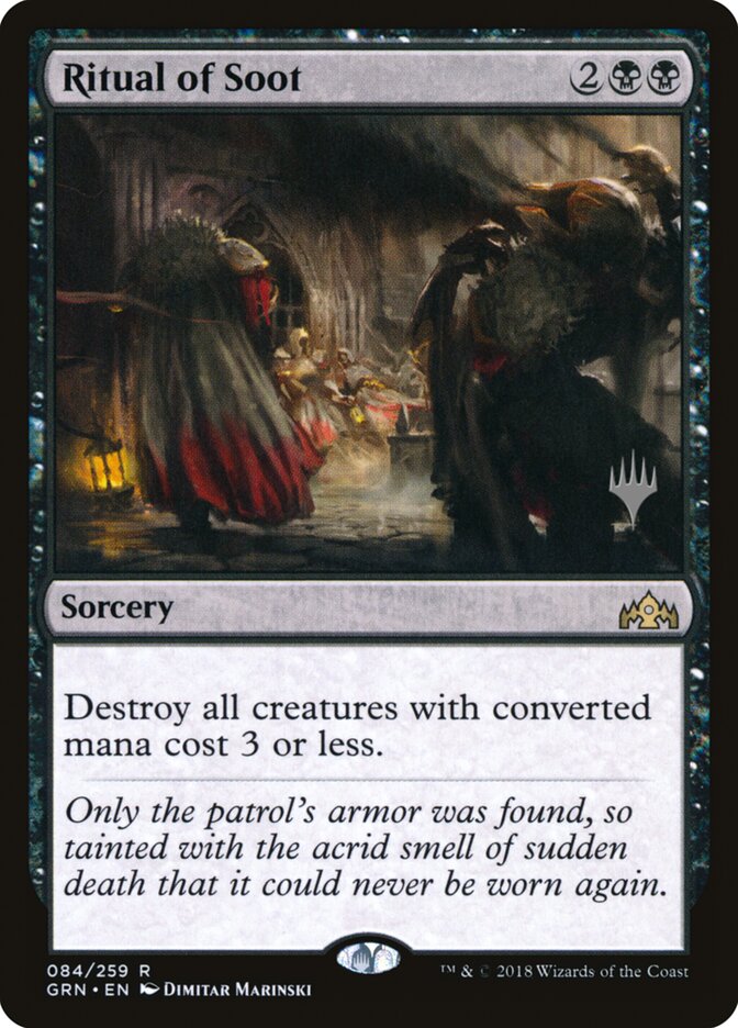 Ritual of Soot (84p) - Guilds of Ravnica Promos (PGRN)