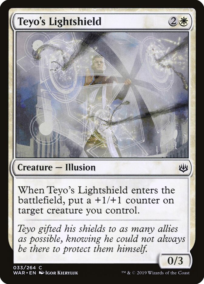 Teyo's Lightshield (33) - War of the Spark (WAR)