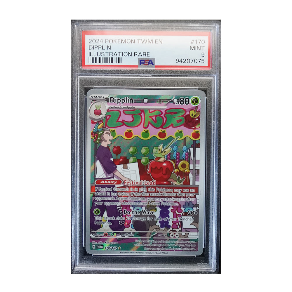 dipplin pokemon card 018/167 Twilight Masquerade 009/187 Description Dipplin - 013/142 (Reverse Foil)