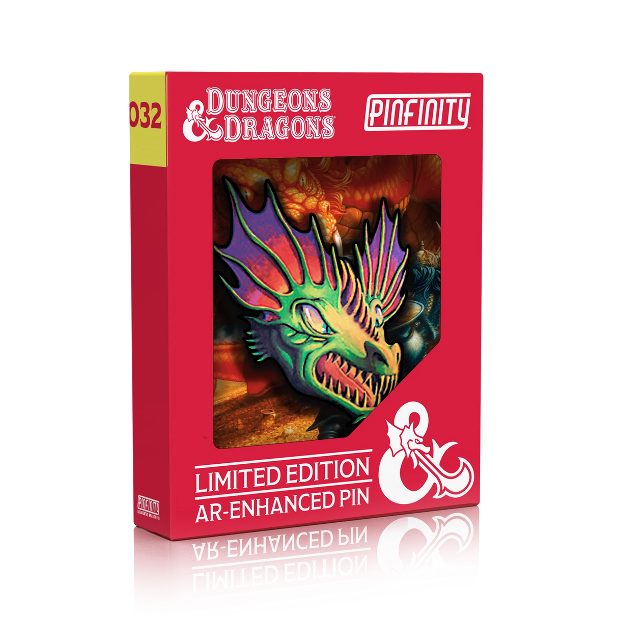 Dungeons & Dragons - Classic Dragon AR Pin