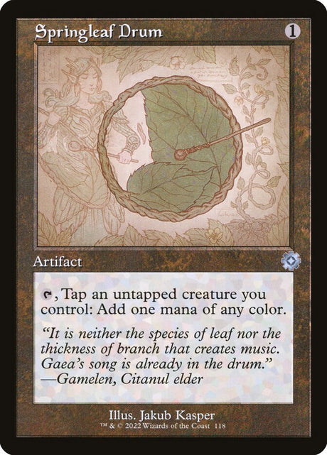 Springleaf Drum (118) - The Brothers' War Retro Artifacts (BRR)