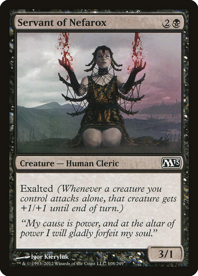 Servant of Nefarox (108) - Magic 2013 (M13)