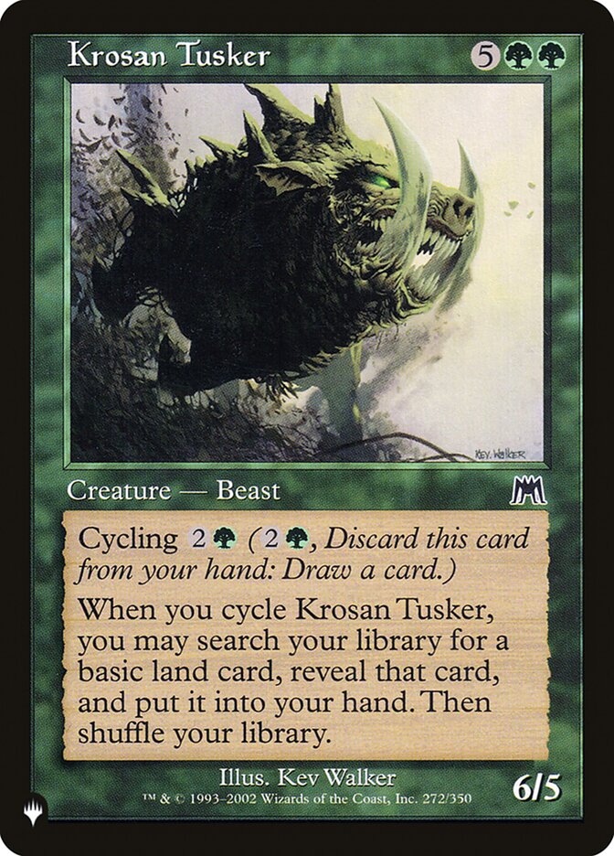 Krosan Tusker - The List (PLST)