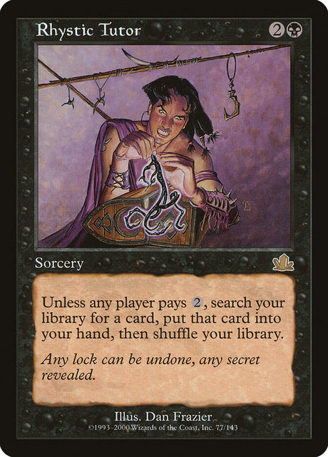 Rhystic Tutor (77) - Prophecy (PCY)