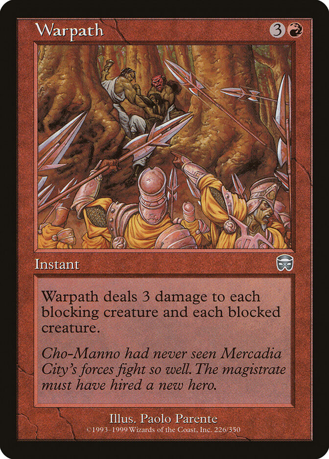 Warpath (226) - Mercadian Masques (MMQ)