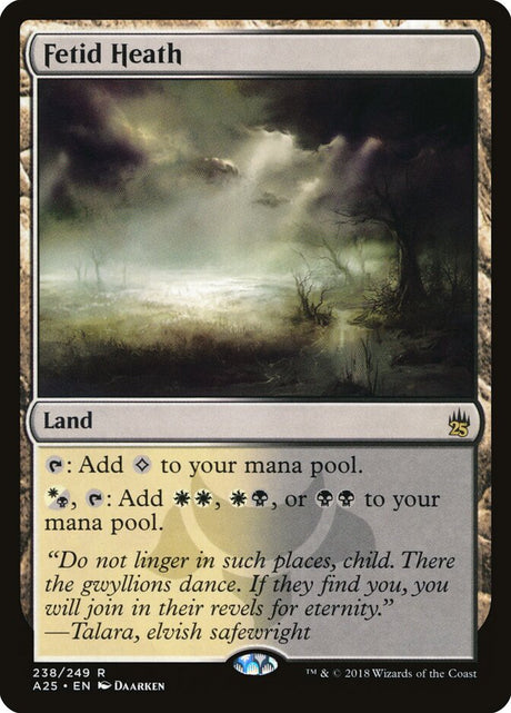 Fetid Heath (238) - Masters 25 (A25)