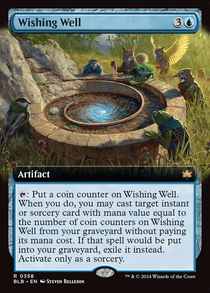 Wishing Well - [Foil, Extended Art] Bloomburrow (BLB)