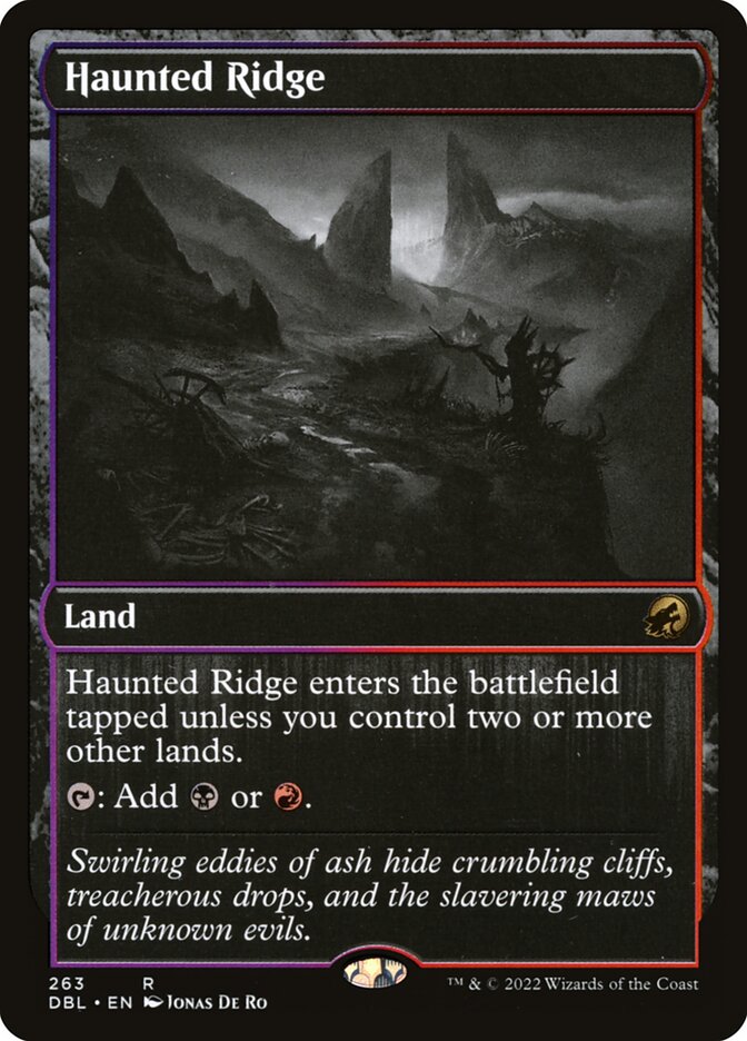 Haunted Ridge - [Foil] Innistrad: Double Feature (DBL)