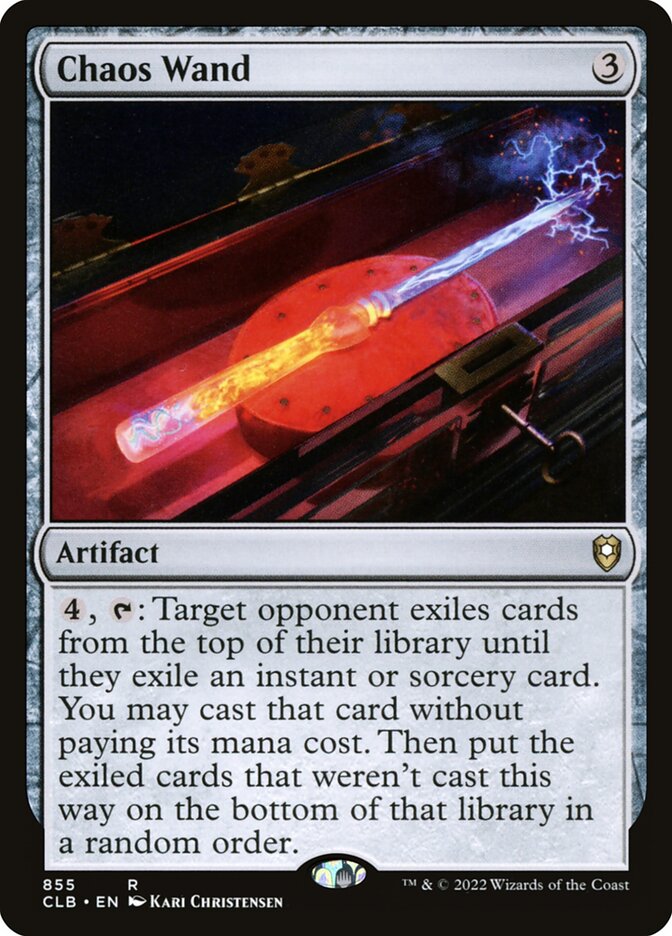 Chaos Wand (855) - Commander Legends: Battle for Baldur's Gate (CLB)