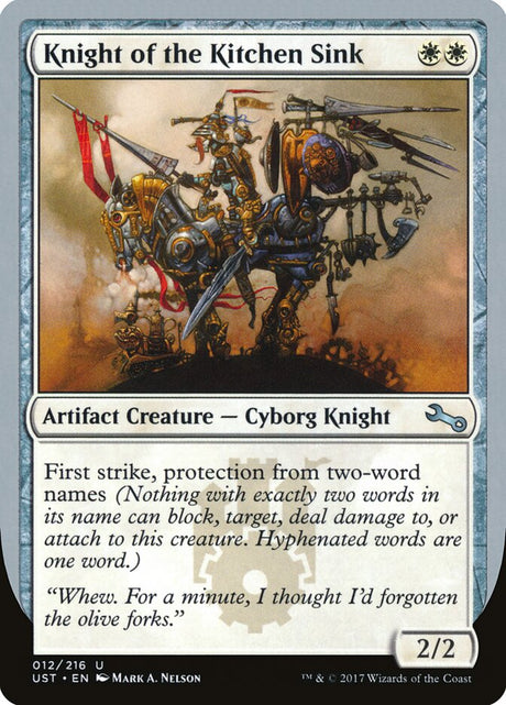 Knight of the Kitchen Sink (12e) - Unstable (UST)