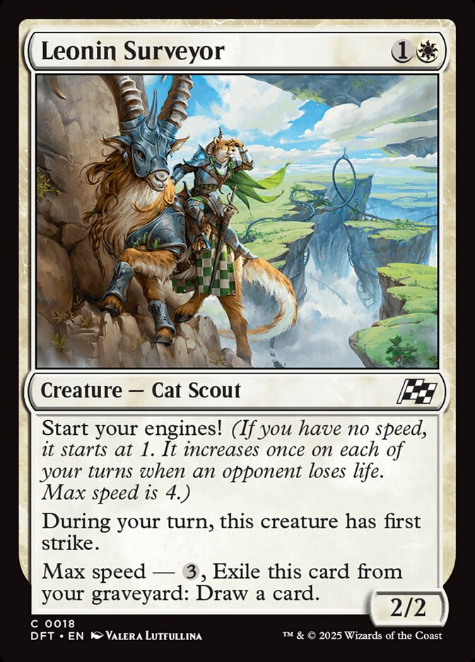 Leonin Surveyor - [Foil] Aetherdrift (DFT)