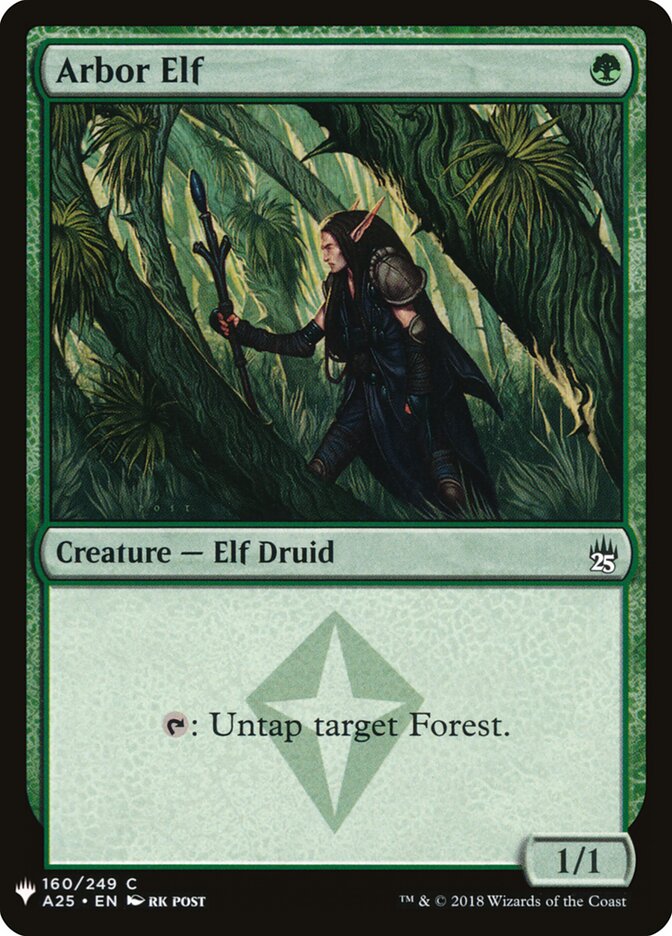 Arbor Elf (A25-160) - The List (PLST)