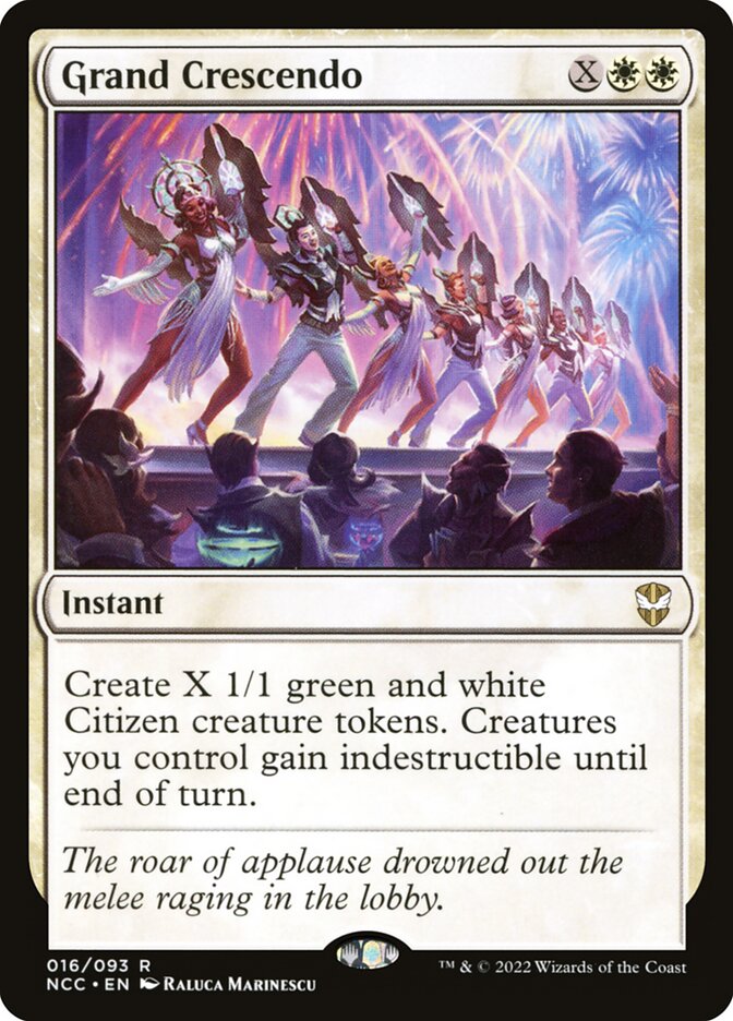 Grand Crescendo (16) - New Capenna Commander (NCC)