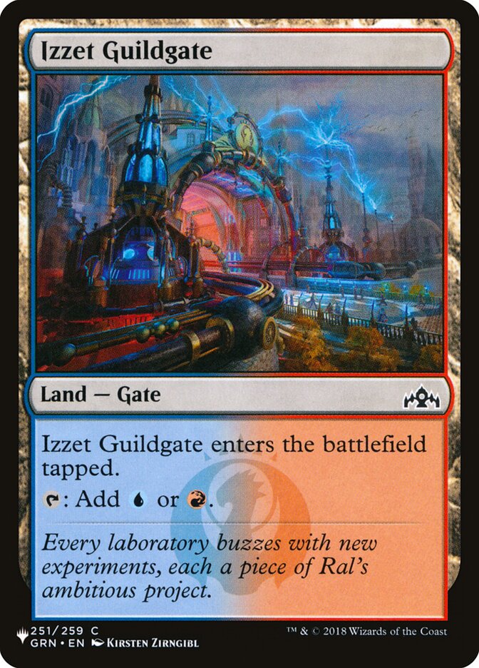 Izzet Guildgate (GRN-251) - The List (PLST)