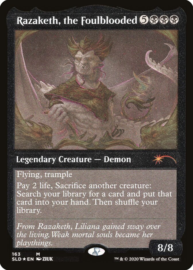 Razaketh, the Foulblooded (163) - Secret Lair Drop (SLD)