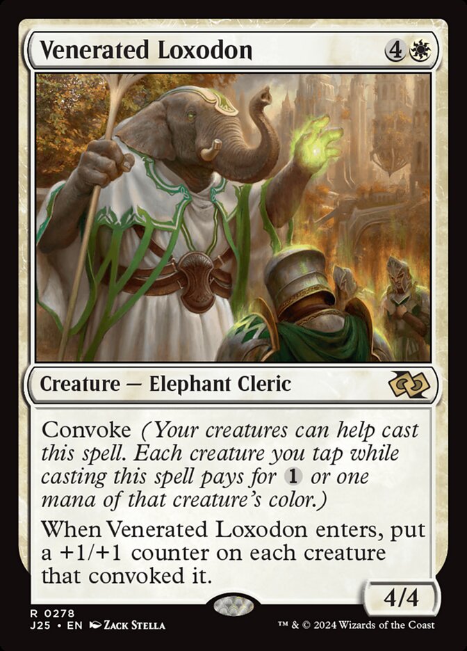 Venerated Loxodon (278) - Foundations Jumpstart (J25)