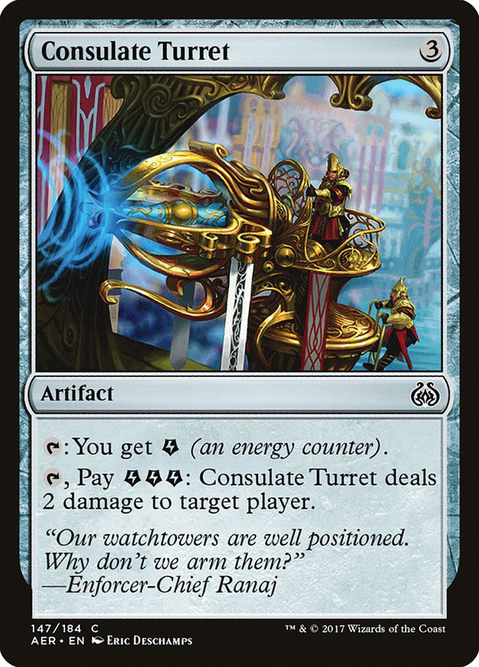 Consulate Turret (147) - Aether Revolt (AER)