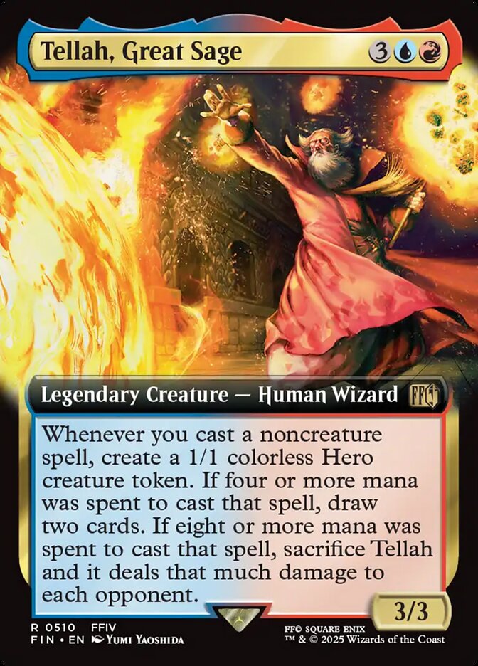 Tellah, Great Sage (510) - [Extended Art] Final Fantasy (FIN)
