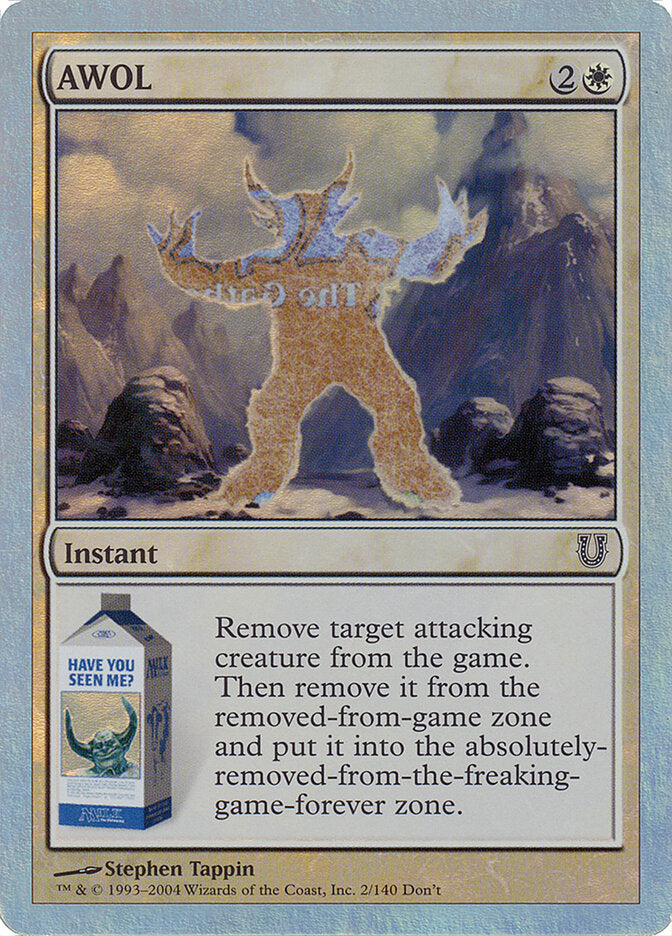 AWOL (2) - Unhinged (UNH)