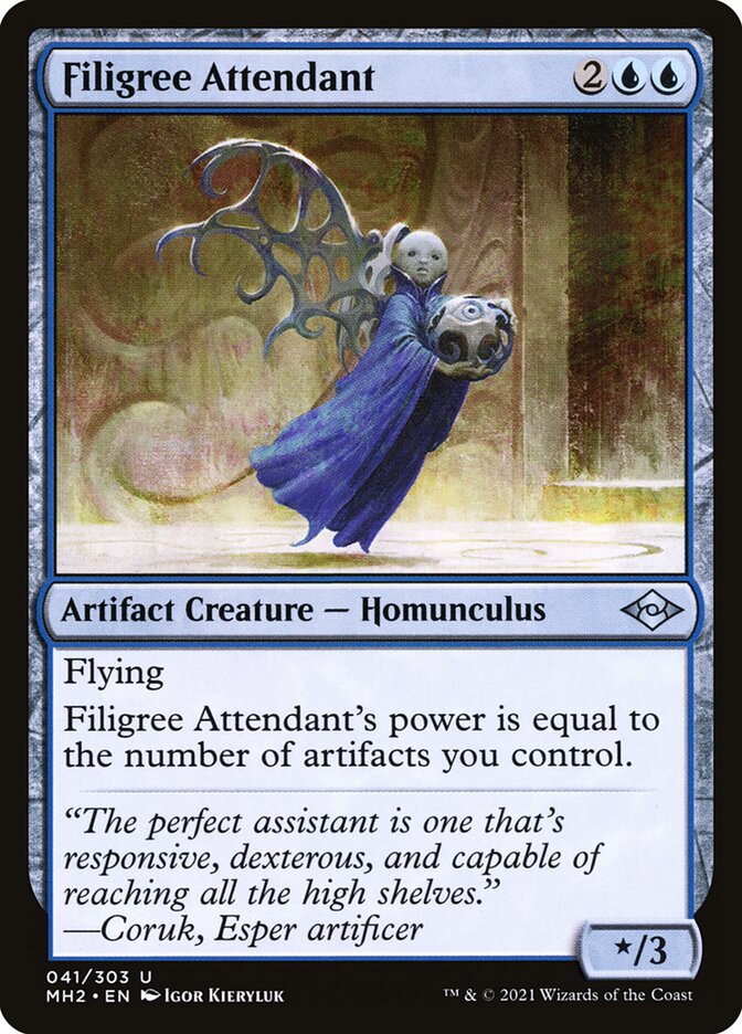 Filigree Attendant (41) - Modern Horizons 2 (MH2)
