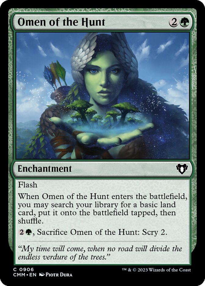 Omen of the Hunt (906) - Commander Masters (CMM)