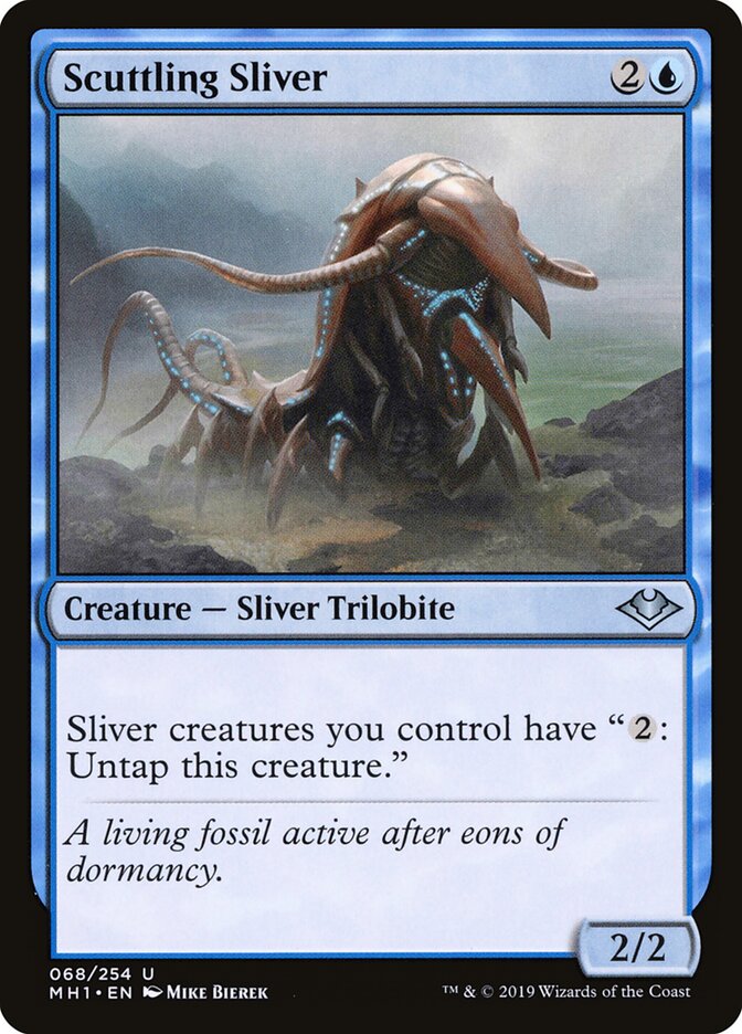 Scuttling Sliver (68) - Modern Horizons (MH1)