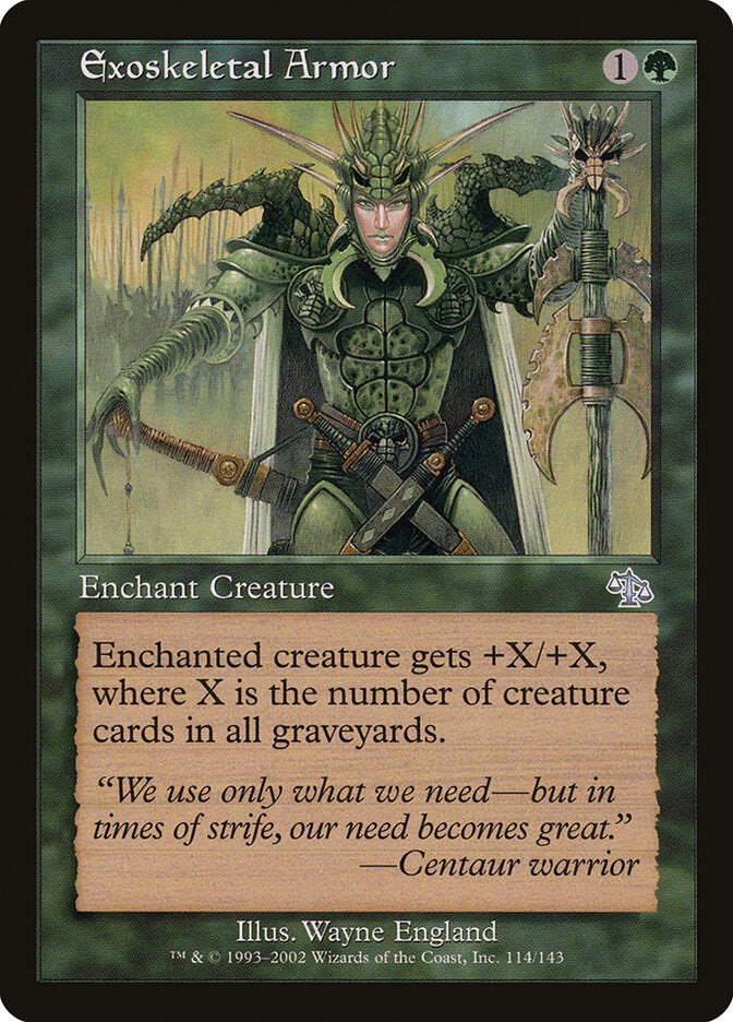 Exoskeletal Armor (114) - Judgment (JUD)