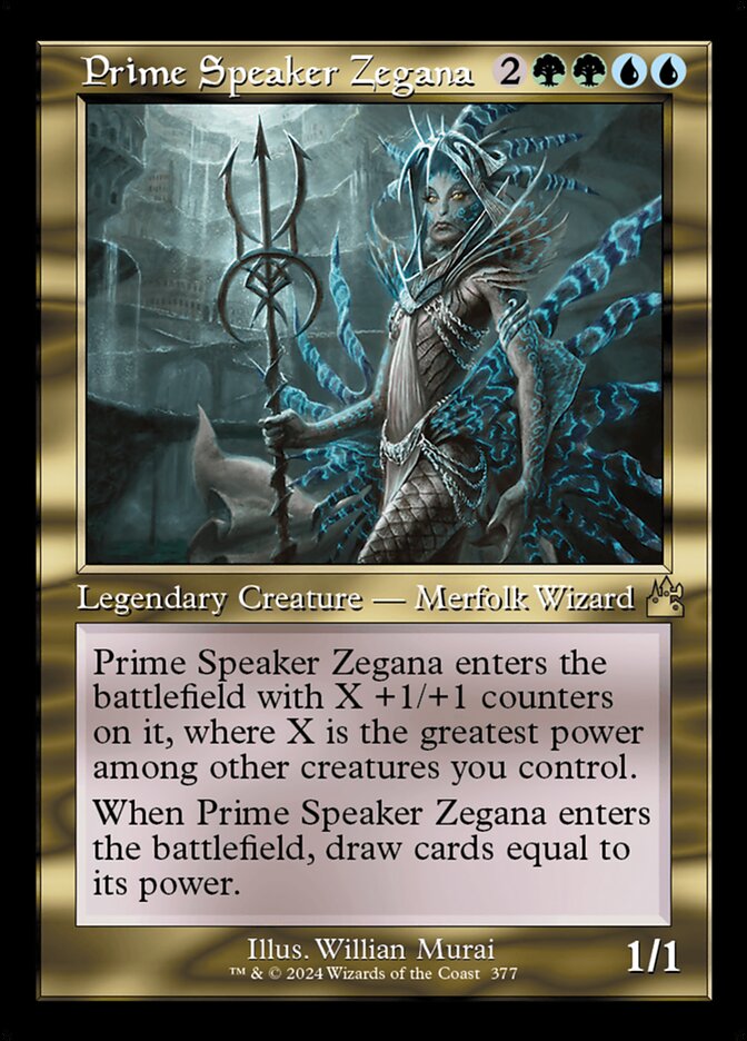 Prime Speaker Zegana (377) - Ravnica Remastered (RVR)