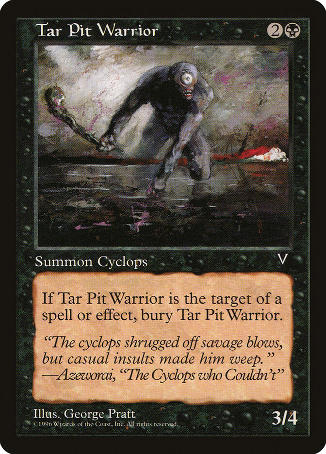 Tar Pit Warrior (70) - Visions (VIS)
