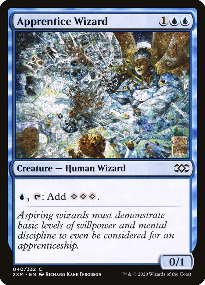 Apprentice Wizard (40) - Double Masters (2XM)
