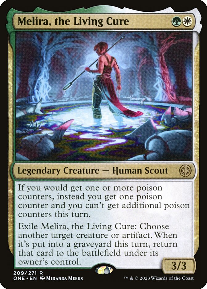 Melira, the Living Cure (209) - Phyrexia: All Will Be One (ONE)