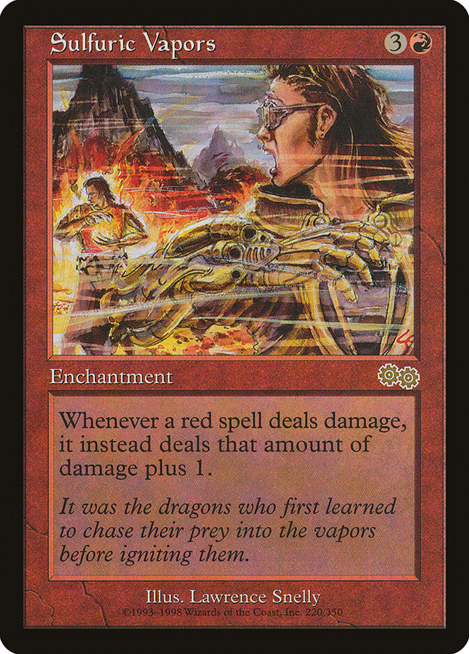 Sulfuric Vapors (220) - Urza's Saga (USG)